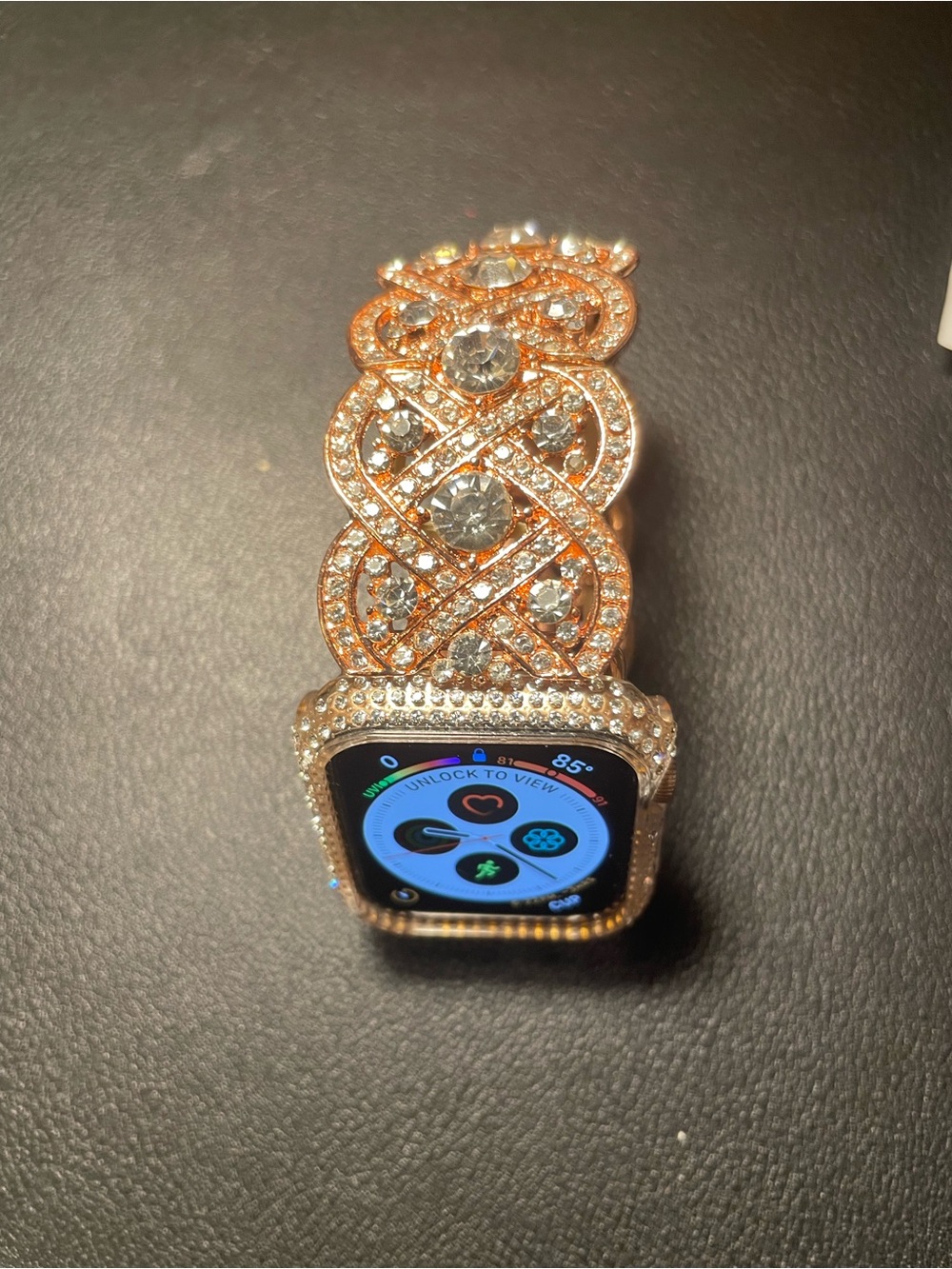 Rose Gold Bling Apple Replacement Watch Band